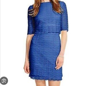 Blue Mini Dress - Business Casual/Cocktail - American Living (LIKE NEW)